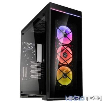 Lian Li Alpha 550 RGB Mid Tower ATX Case  Black